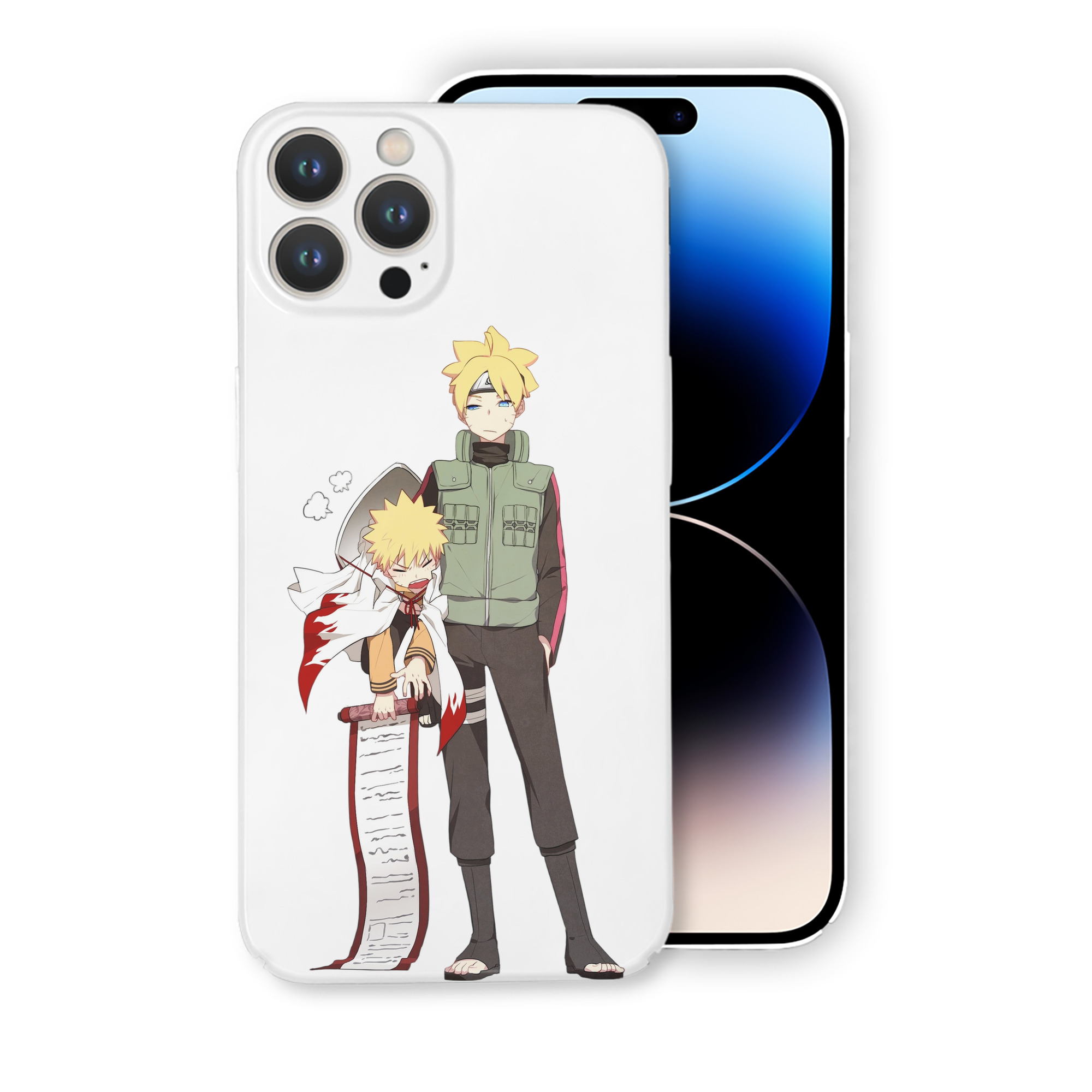 （画像用） NARUTO -ナルト- 波風 ミナト Namikaze Minato 【iPhone 14シリーズ対応】ハードケース
